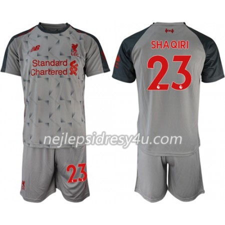 Fotbalový Dres Liverpool Shaqiri 23 Dětské Alternativní 2018/19